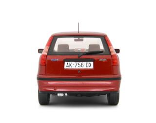 Fiat Punto GT 1400 2° serie 1996 Rosso metallizzato Laudoracing 1:18 Resinemodell (Türen, Motorhaube... nicht zu öffnen!)